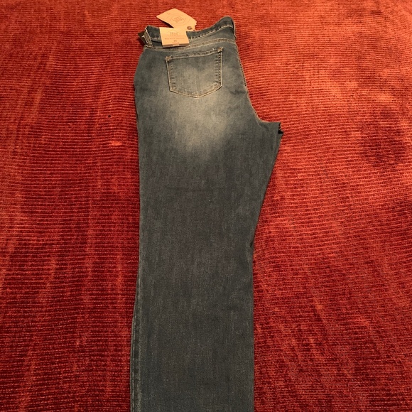 Mid Rise Skinny Blue Jeans - Picture 5 of 14